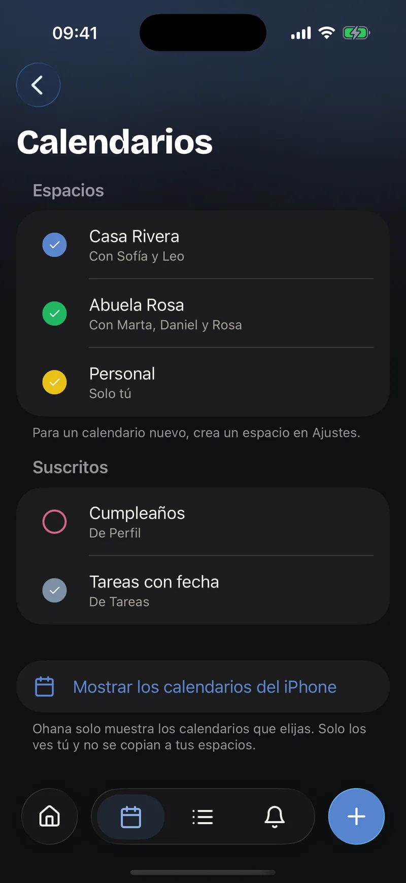 Calendario: Calendarios