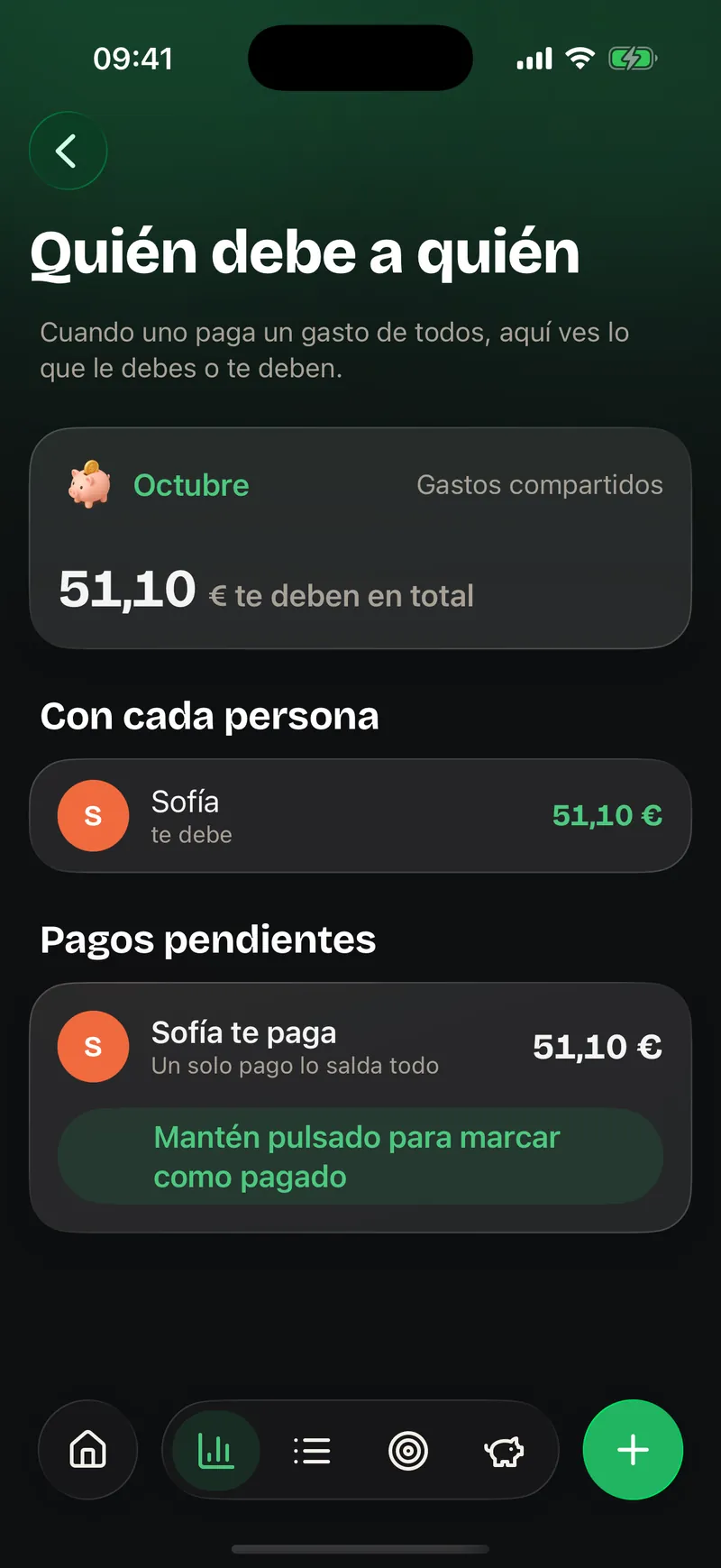 Finanzas: Saldos