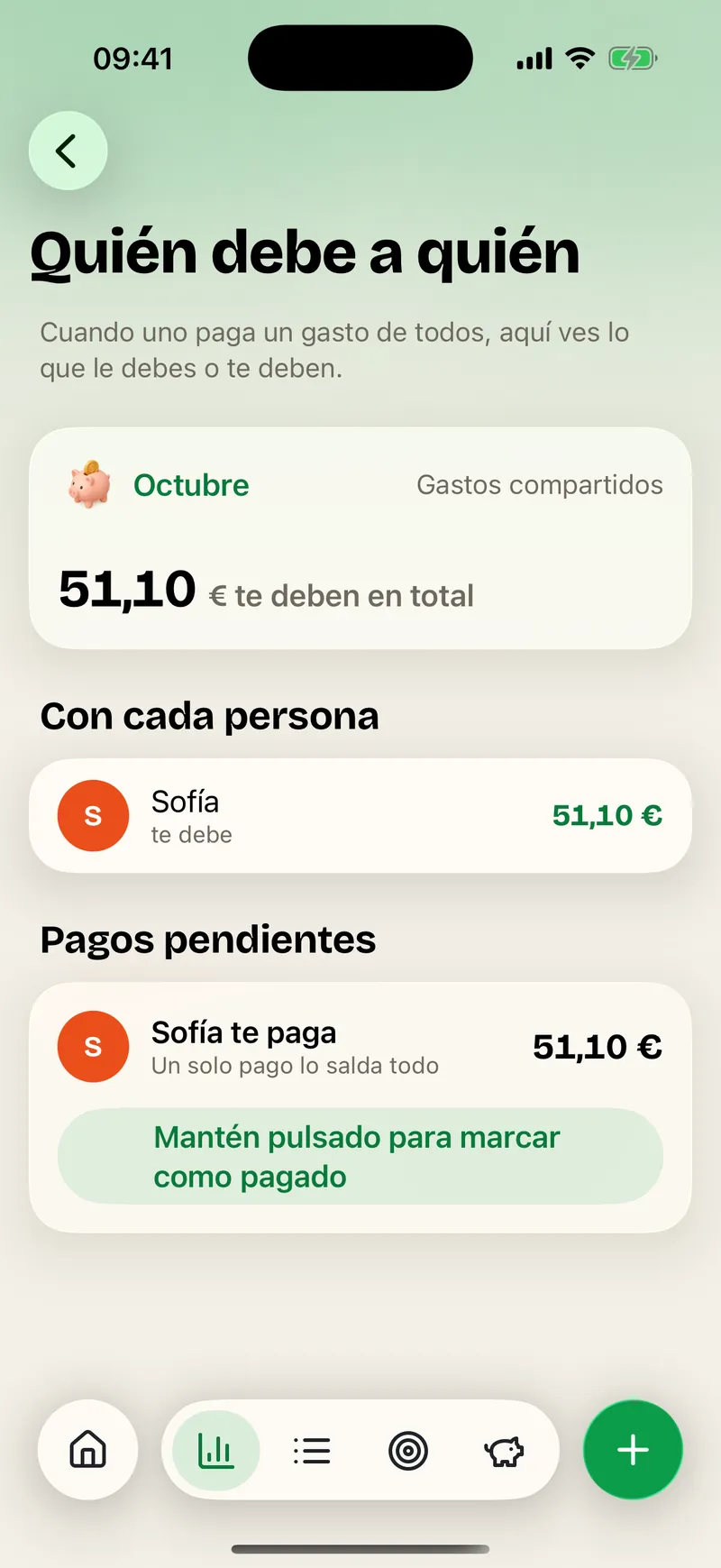 Finanzas: Saldos